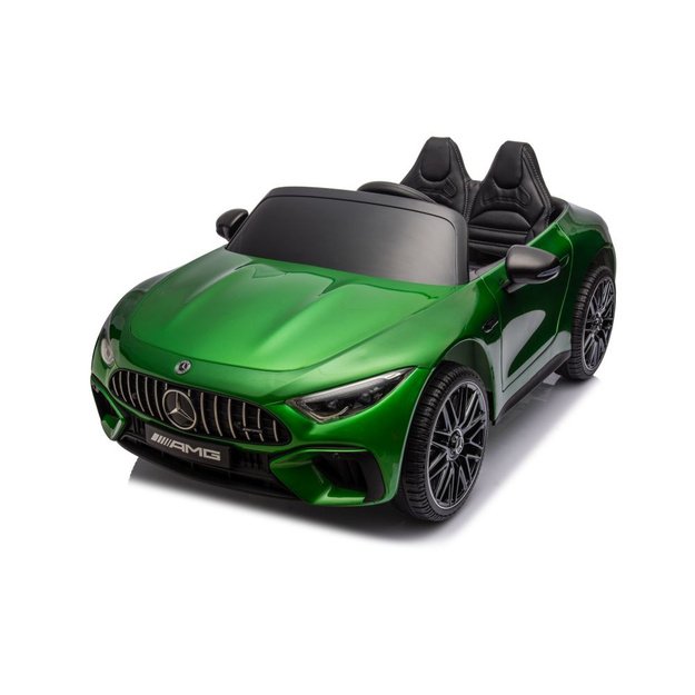 Electric Ride On Car Mercedes AMG SL63 Green Painted 5