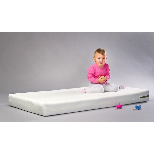 Luxe Aloe Vera 120 x 60 Buckwheat-Foam-Coconut Mattress