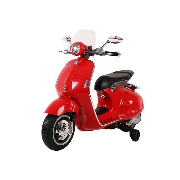 Red Electric Scooter Vespa GTS 300 1