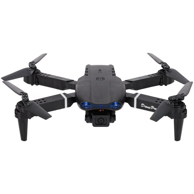 RC dronas E99 Pro dviguba kamera 720P be galvos 15