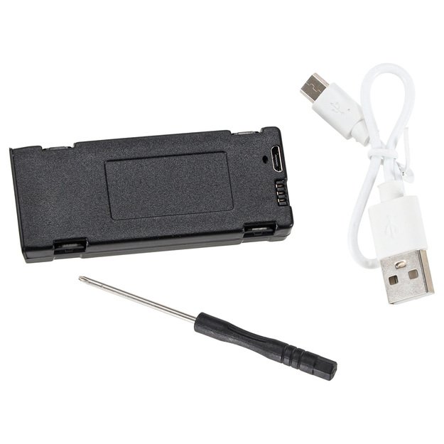 RC dronas E99 Pro dviguba kamera 720P be galvos 10