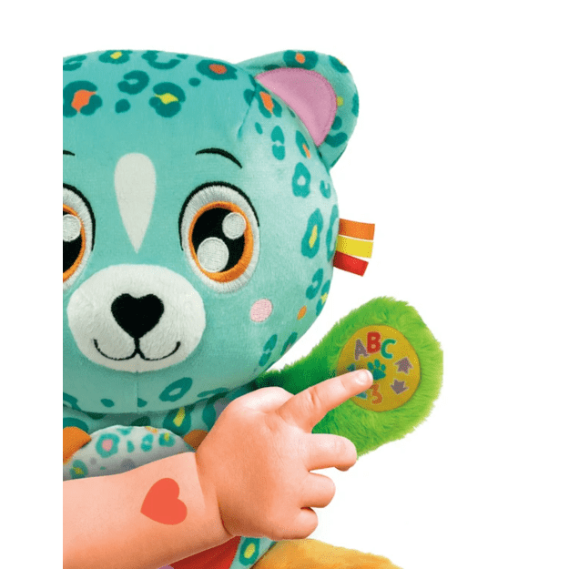 Interaktyvūs saldūs leopardai Rūpestinga mama Čita lenkų kalba Clementoni 50935 3