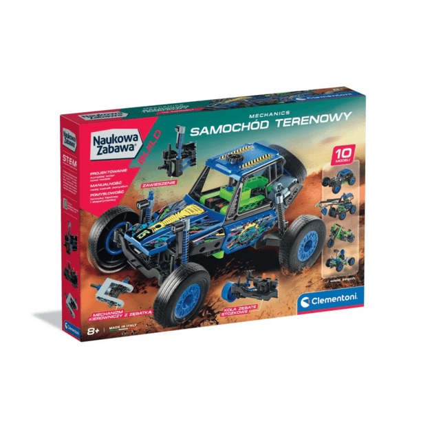 Scientific Fun Mechanics Laboratory Off-Road Car Clementoni 50918 5