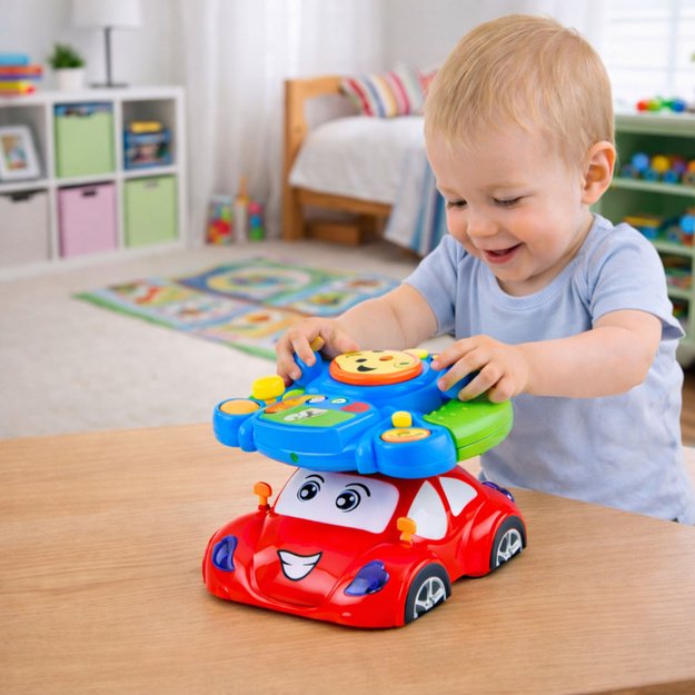 INTERAKTYVUS VAIKAMS VAIRAS SU MUZIKINIU LED PROJEKTORIUMI 4