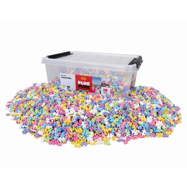 Plus Plus konstruktorius Mini Pastel, 6000 det. 1