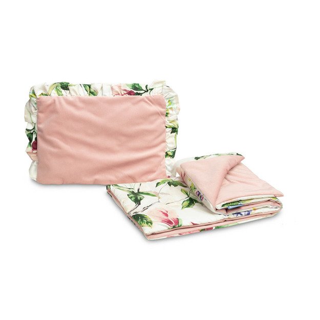 AKSOMINIŲ VEŽIMĖLIŲ RINKINYS SU ATVARTAIS MAGNOLIJA ROŽINĖ