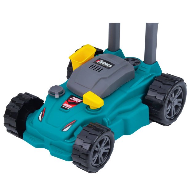 Children s Garden Lawn Mower Pusher Lights Sounds Green 3