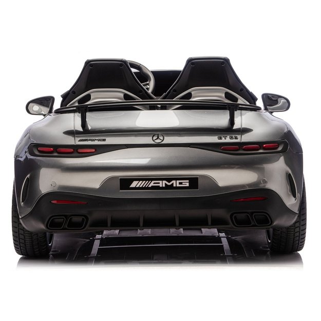 Mercedes GT63 AMG DK-GT63 24V Quiet Gray Electric Ride-On Car 10