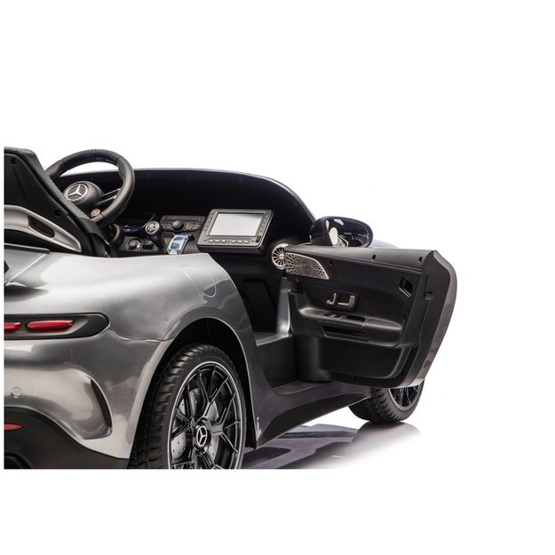 Mercedes GT63 AMG DK-GT63 24V Quiet Gray Electric Ride-On Car 8
