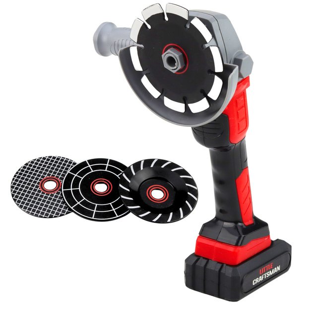 Didelis įrankių rinkinys vaikams, baterijomis maitinamas atsuktuvas, šlifuoklis, 28 vnt. 1