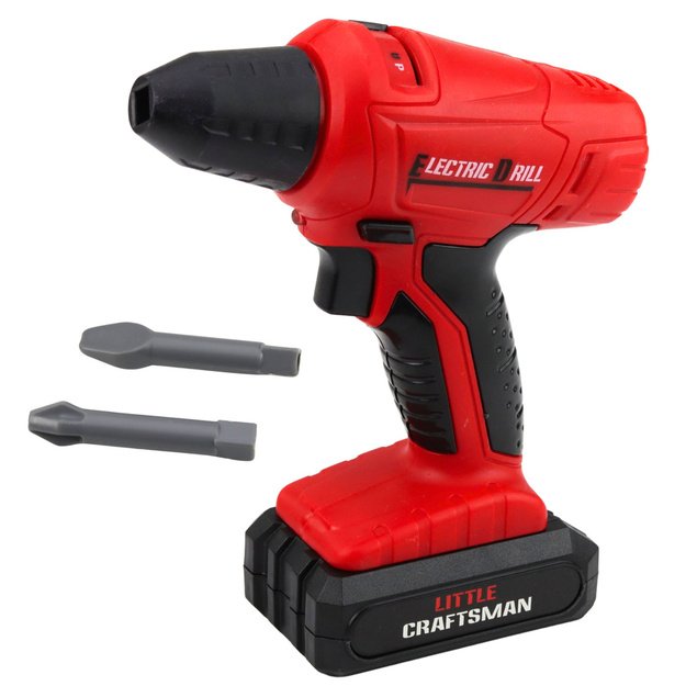 Didelis įrankių rinkinys vaikams, baterijomis maitinamas atsuktuvas, šlifuoklis, 28 vnt. 3