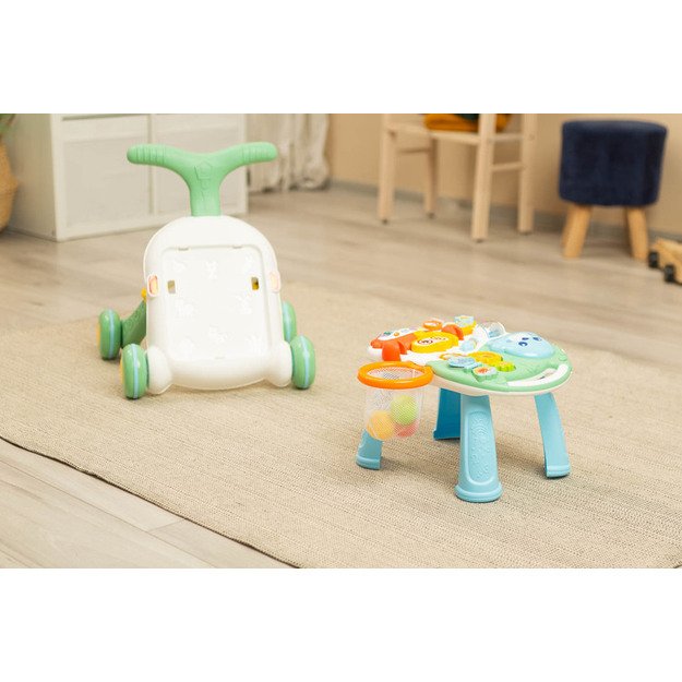 PUSHER-TABLE 2IN1 SPARK GREEN