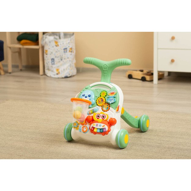 PUSHER-TABLE 2IN1 SPARK GREEN