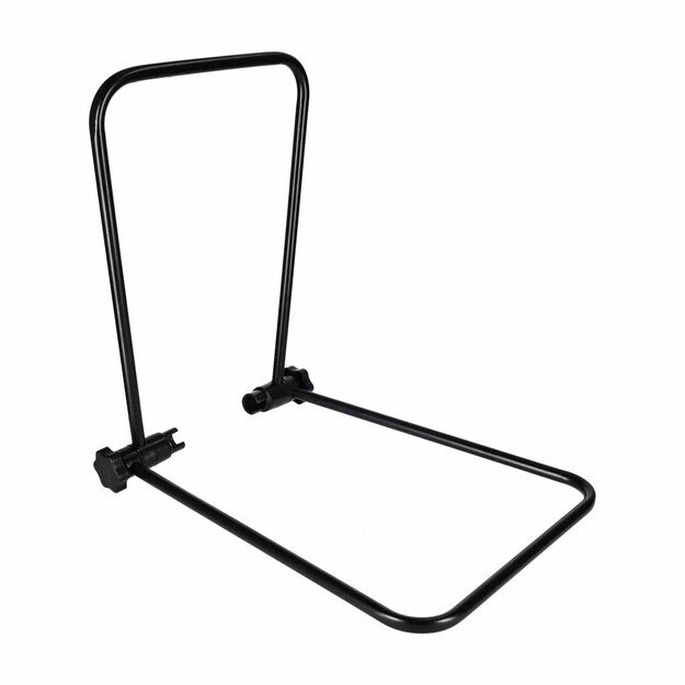 Metalinis sulankstomas tarnybinių dviračių stovas galiniam ratui 4