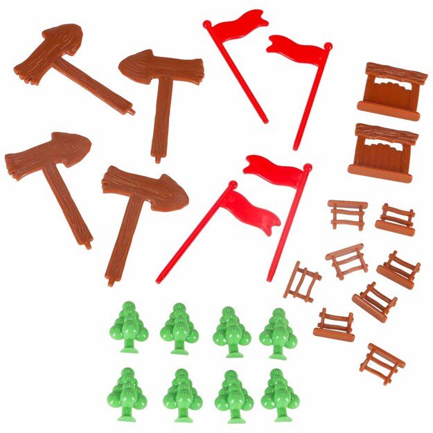 Magnetinė automobilių lenktynių trasa 2 &scaron;viečiančios transporto priemonės 310 elementų 11