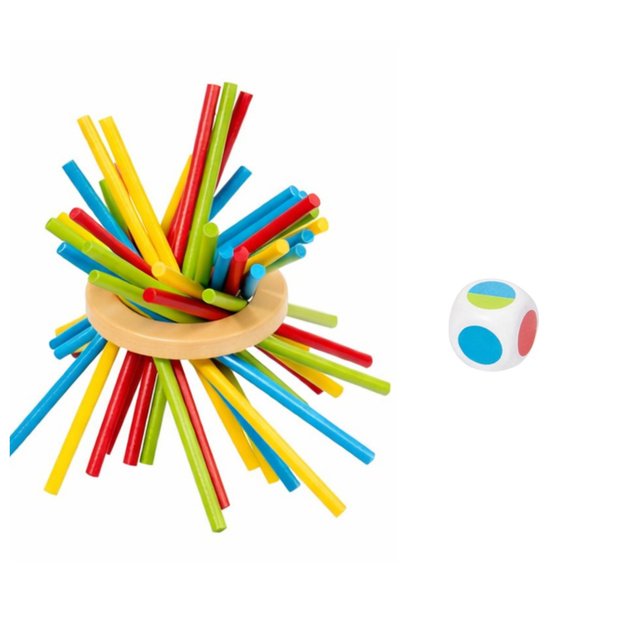 MEDINIS ĮGŪDŽIŲ BOKŠTAS – LAZDOS IR KAMUOLIAI 3