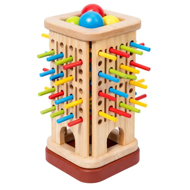 MEDINIS ĮGŪDŽIŲ BOKŠTAS – LAZDOS IR KAMUOLIAI 1