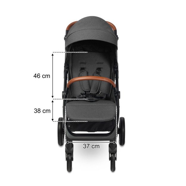 STROLLER ELMA DARK GREY