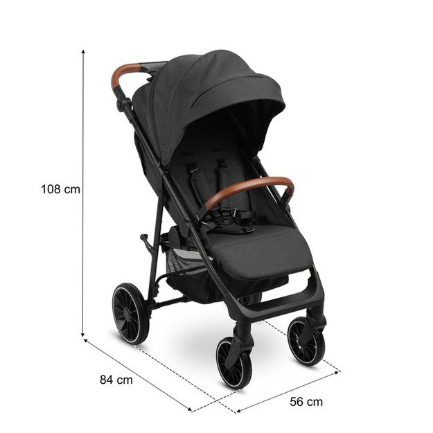 STROLLER ELMA DARK GREY