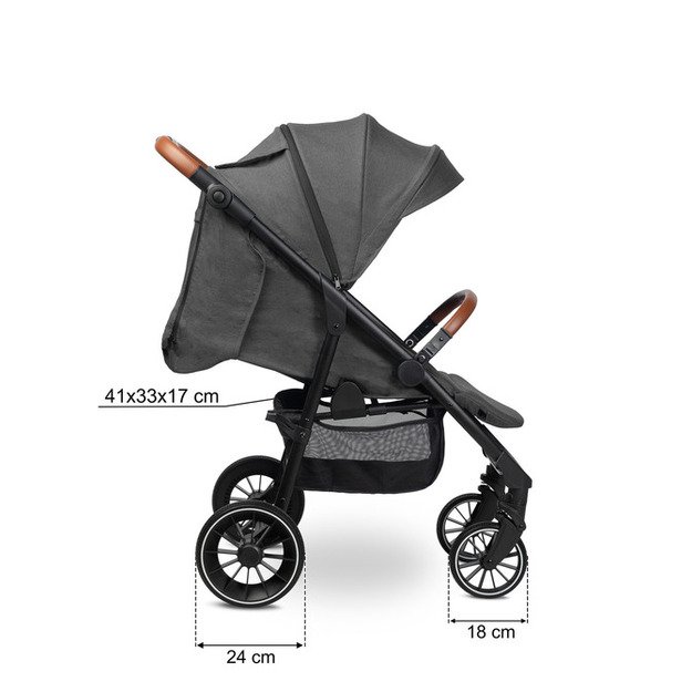 STROLLER ELMA DARK GREY