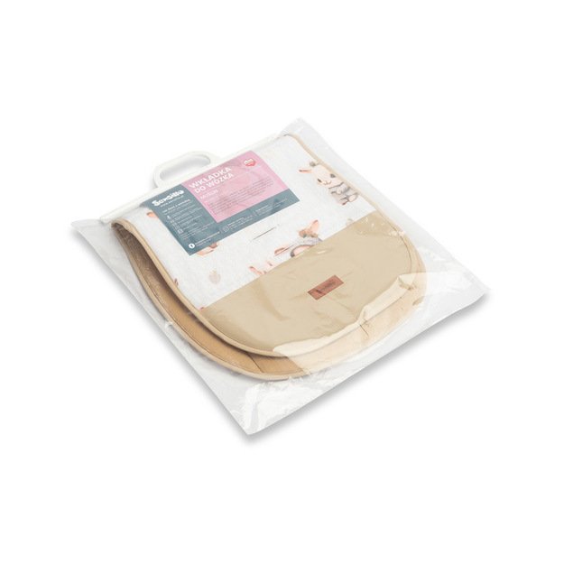 MUSLINO ĮDĖKLAS VEŽIMĖLIUI - SMĖLIO SPALVOS ZUIKIS 5