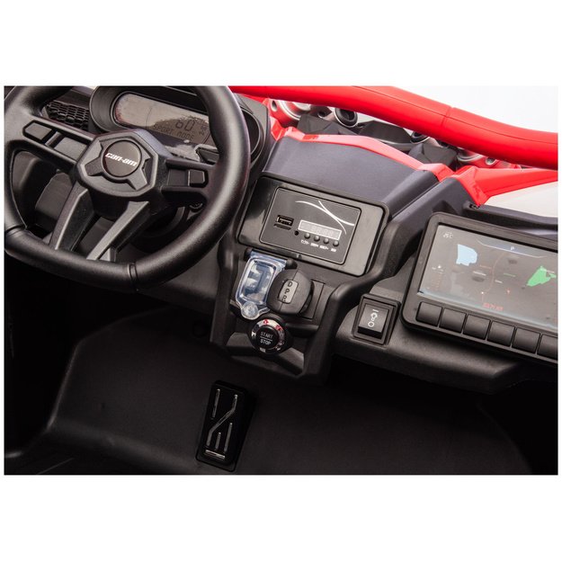 Maverick CAN-AM Turbo RS STRONG AIR Battery-Powered Car Red