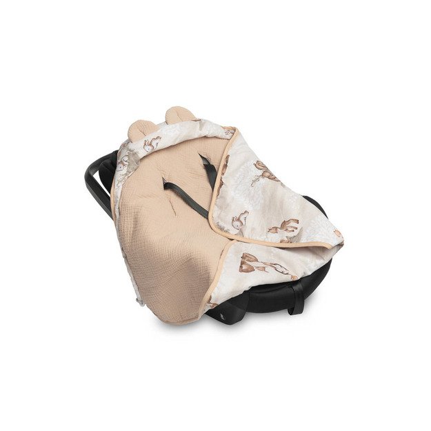 MUSLINO ANTKLODĖ NEŠIOJAMAI VAIKIŠKAI LOVYTEI - RUDOS SPALVOS POLICININKAI 4