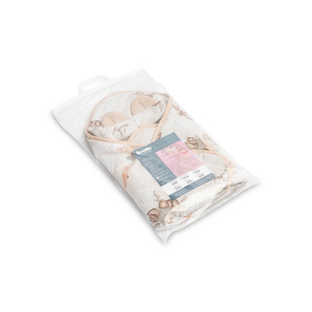 MUSLINO ANTKLODĖ NEŠIOJAMAI VAIKIŠKAI LOVYTEI - RUDOS SPALVOS POLICININKAI 5