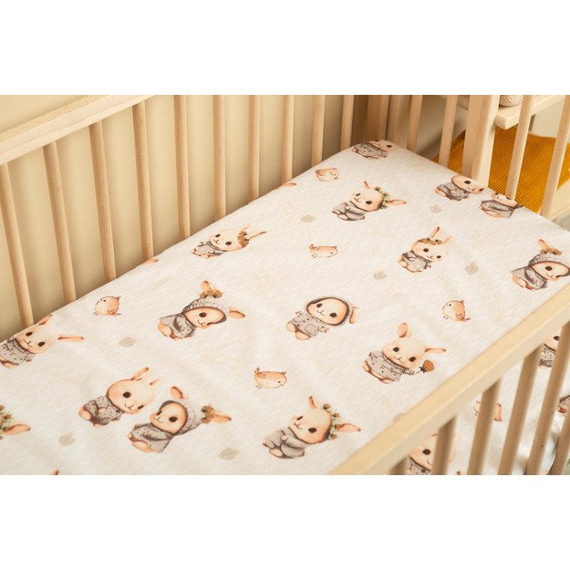 PATALYNĖS PAKLODĖ SU GUMYTE ZUIKUČIAI 60X120CM 3