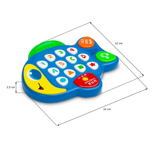 LAVINAMASIS ŽAISLAS - MUZIKINĖ ŽUVIS