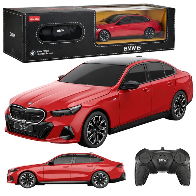 BMW i5 Remote Control Car RC Red Rastar 1:24