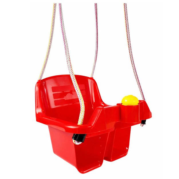 Raudonos sūpynės vaikams 5237