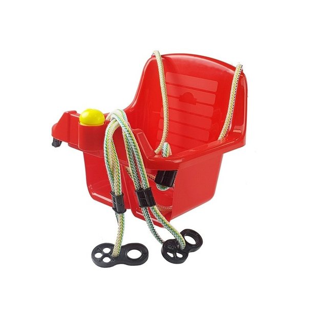 Raudonos sūpynės vaikams 5237