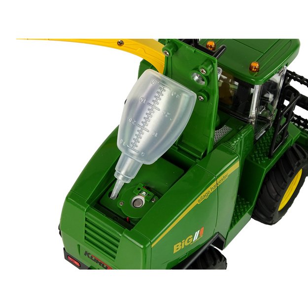 Žalias nuotolinio valdymo kombainas 1:24