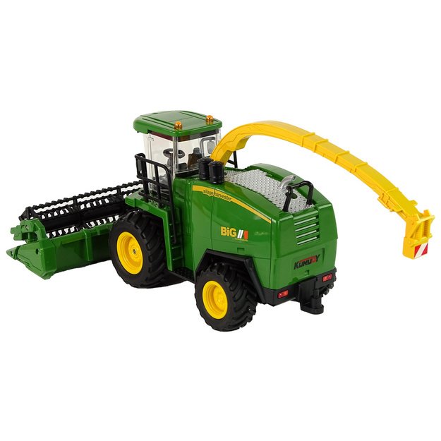 Žalias nuotolinio valdymo kombainas 1:24