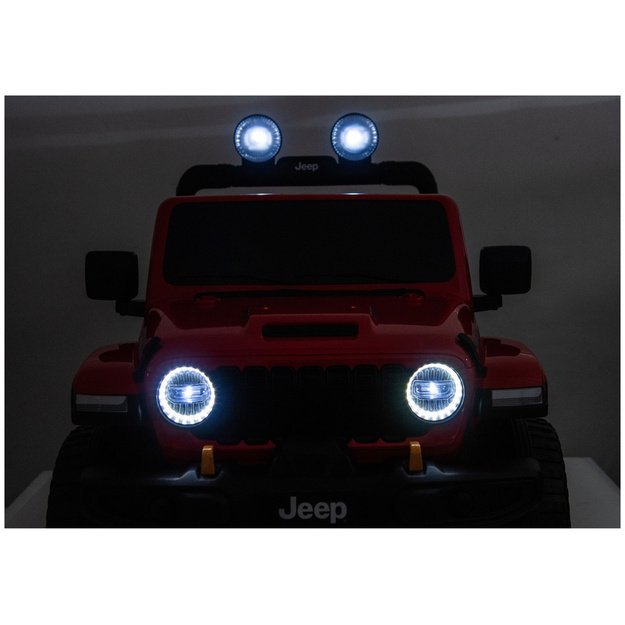 Jeep Rubicon 4x4 DK-JWR556 4x200W 24V Red Battery-Powered Vehicle