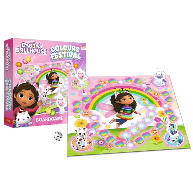Colors Festival - Gabby s Dollhouse Trefl 02594 game
