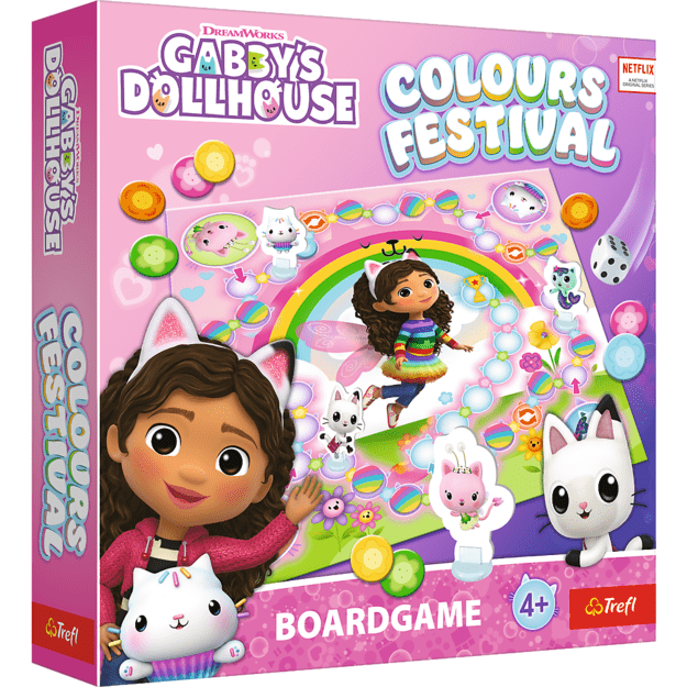 Colors Festival - Gabby s Dollhouse Trefl 02594 game