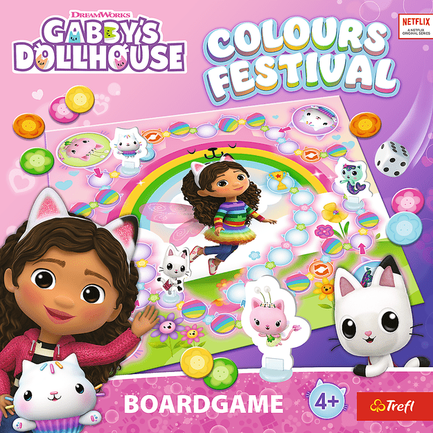 Colors Festival - Gabby s Dollhouse Trefl 02594 game