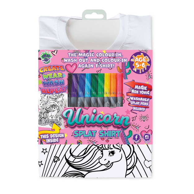 Splat Planet mar&scaron;kinėliai su flomasteriais Vienaragiai