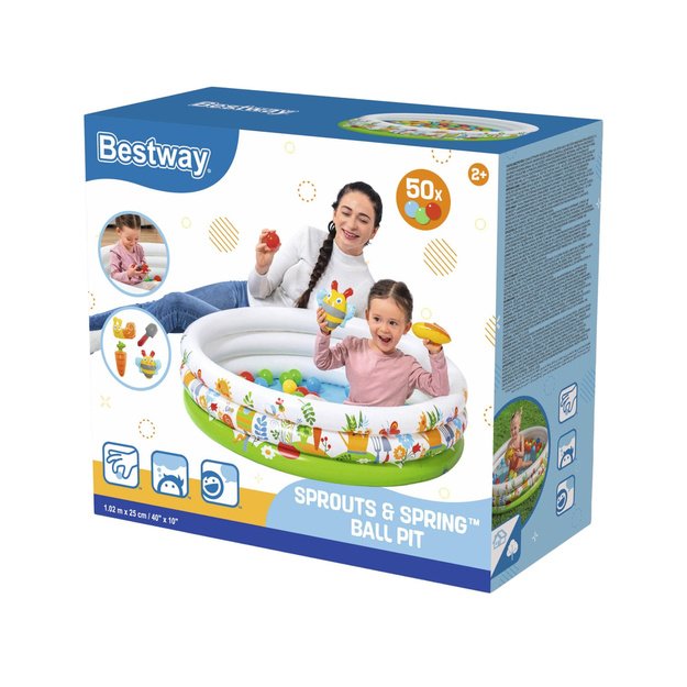 Inflatable Ball Pool 102 cm x 25 cm Bestway 52466