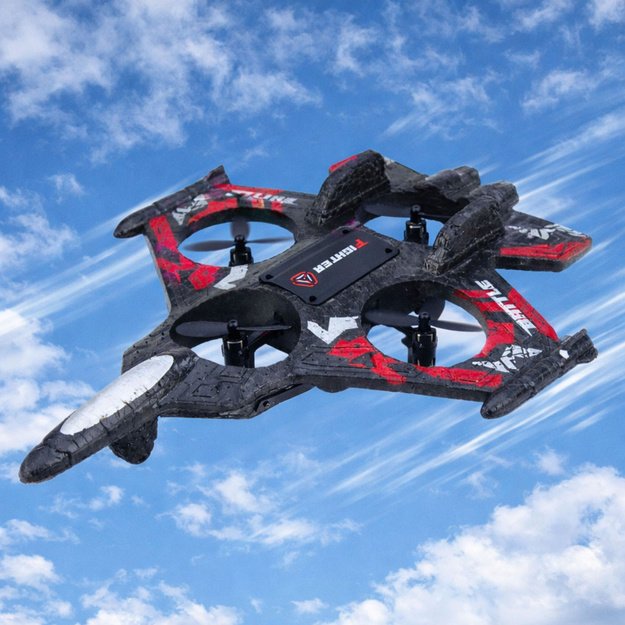 Myśliwiec Dron Fighter Samolot Zdalnie Sterowany RC Piankowy Akrobacje 360&deg;