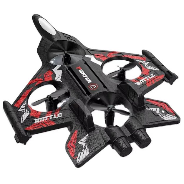 Myśliwiec Dron Fighter Samolot Zdalnie Sterowany RC Piankowy Akrobacje 360&deg;