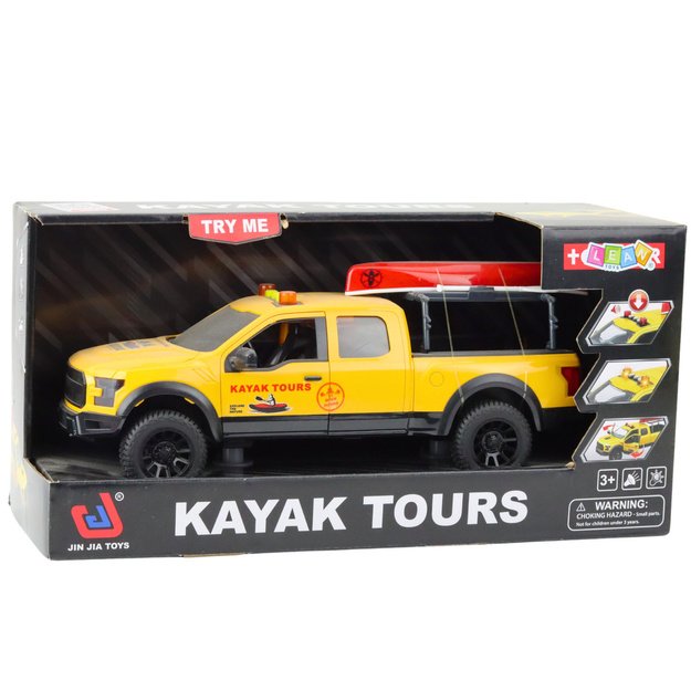 Off-road Vehicle Kayak Transport Lights Sounds Yellow 3