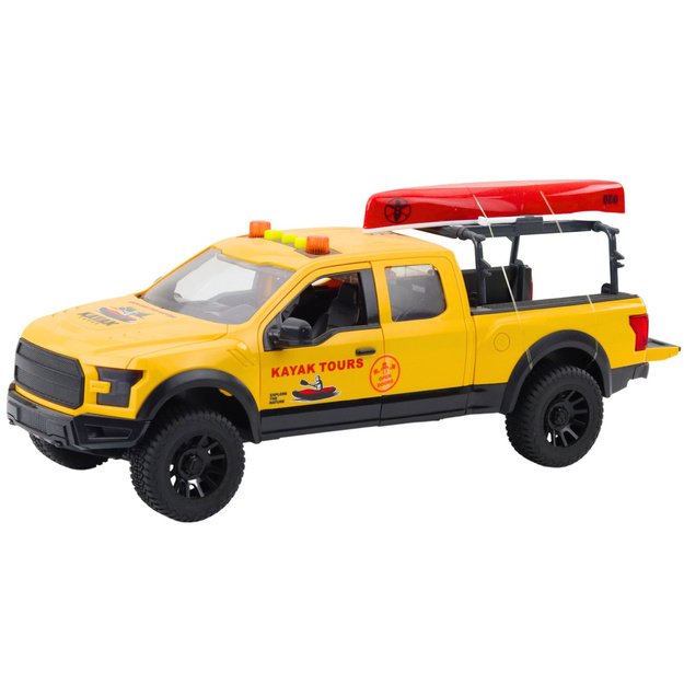 Off-road Vehicle Kayak Transport Lights Sounds Yellow 1