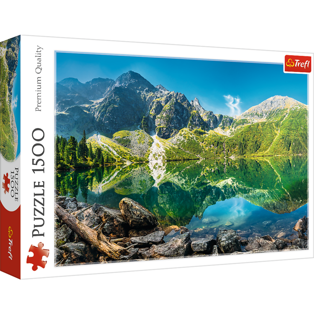 Puzzle -1500- Lake Morskie Oko, Tatra Mountains, Poland 26167