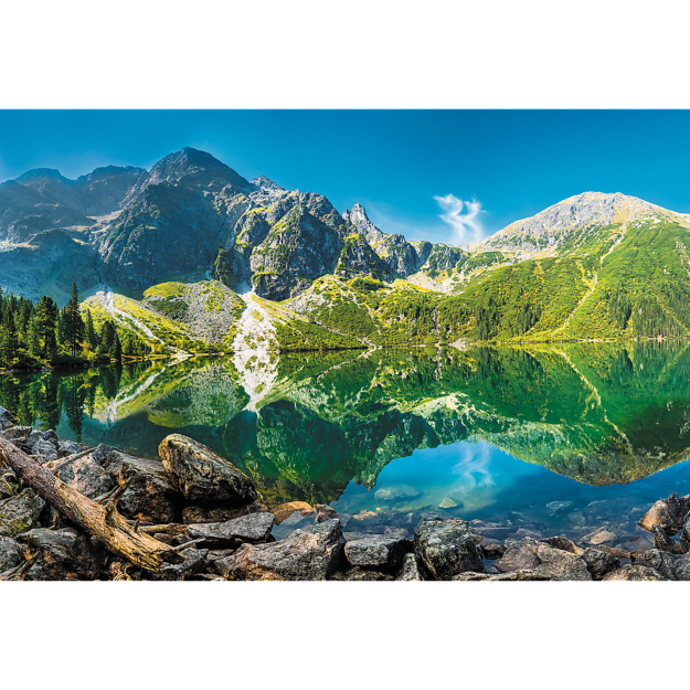 Puzzle -1500- Lake Morskie Oko, Tatra Mountains, Poland 26167