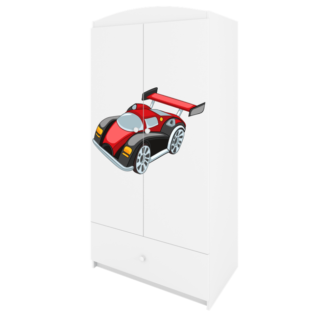 Wardobe babydreams white racing car