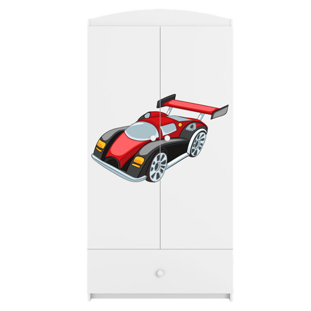 Wardobe babydreams white racing car