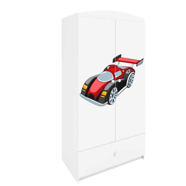 Wardobe babydreams white racing car
